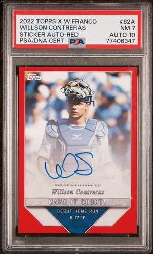 Willson Contreras 2022 Topps Willson Contreras #62 Auto