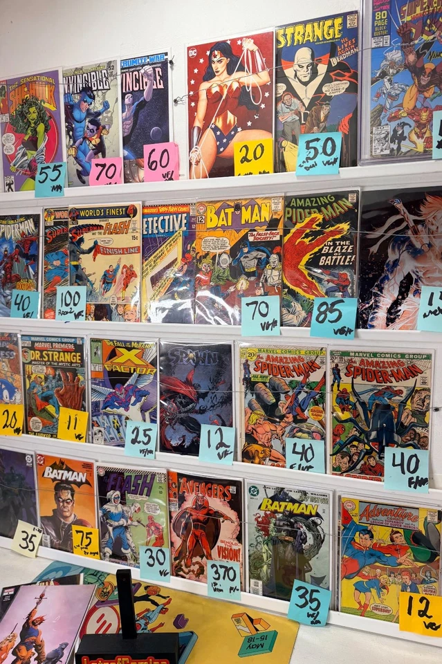 $3/$5/$10 Starts! Vintage focused Comic Books, Stream 2!