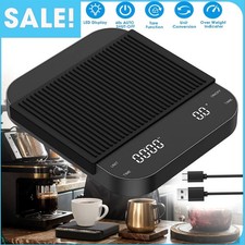 Digital Coffee Scale With Timer And LED Display High Precision Espresso Weight