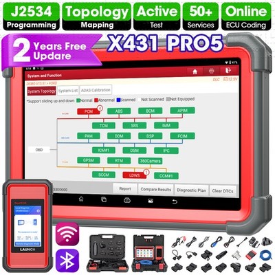 2026 LAUNCH X431 PRO 5 Profi Diagnosegerät Alle Systeme Deutsch 2 Jahre Upate