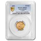 1901 Victoria Gold Half Sovereign — photo from another recent sale