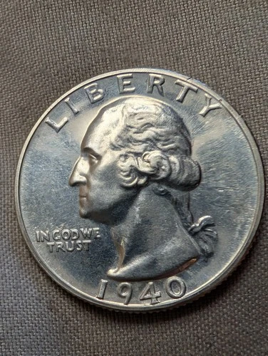 1940 PROOF Washington Quarter  Superb Gem PR++