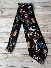 Vintage 1993 1 Dad Sylvester Looney Tunes Men s Neck Tie