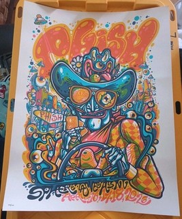 2026 Limited Edition Phish Poster The Sphere Las Vegas Exclusive Drew Millward