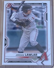 2021 Bowman Draft 1st Edition - Jordan Lawlar #BD-194 (RC)