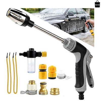 #ad Pressure Washer with Stainless Steel Long Handle 3 Adjustable Spray Modes Suit $58.94