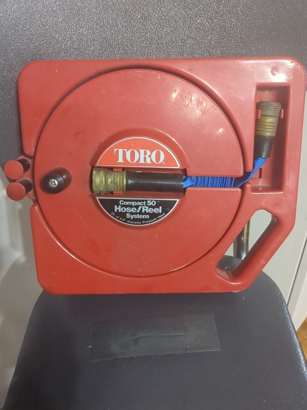VINTAGE Toro Compact 50 Garden Hose Portable Reel Storage System