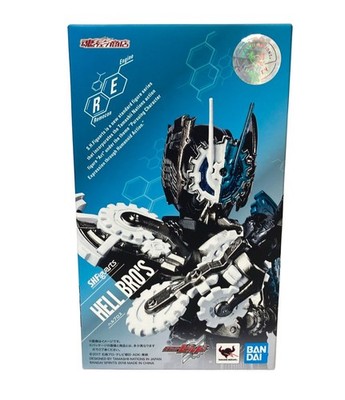 Bandai Kamen Rider Build S.H.Figuarts Hellbros Action Figure, Damaged, No Box