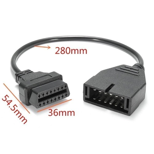 Cable adaptador convertidor OBD1 a 16 pines OBD2 para escáner de diagnóstico GM C - Imagen 3 de 12