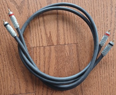 Audioquest Topaz x2 Hyperlitz RCA Interconnect 1m meter