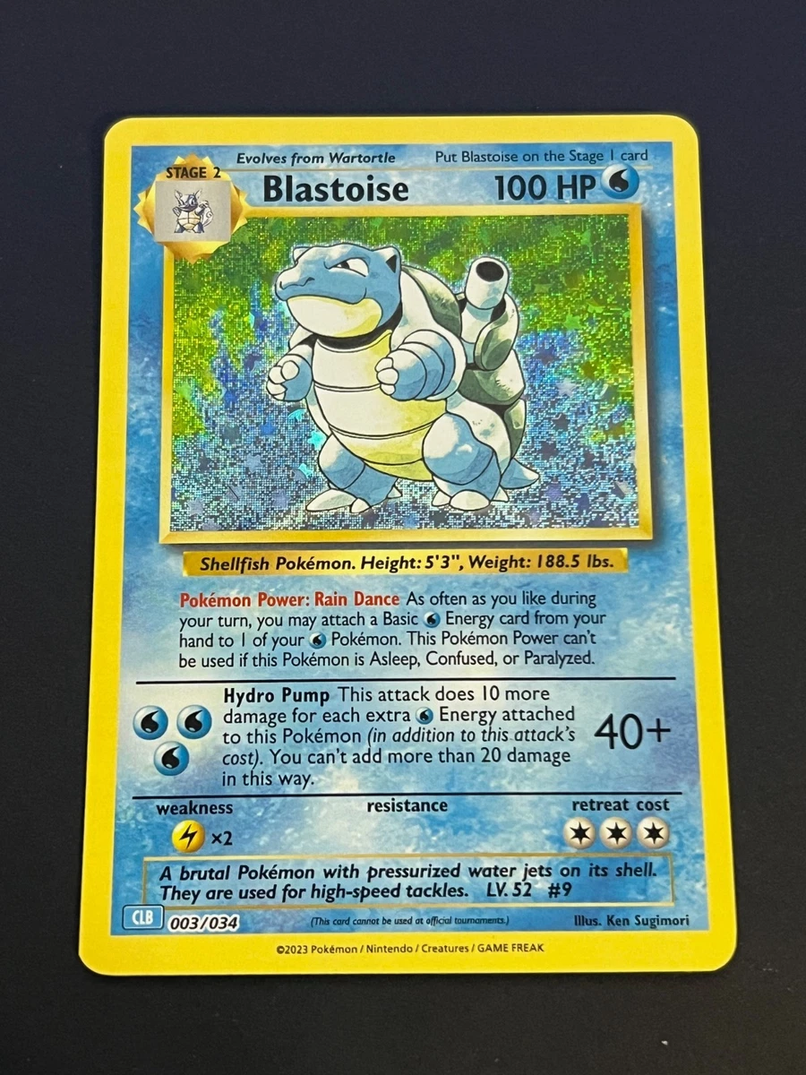 value of blastoise pokemon card Holo Pokémon TCG Individual Collectible Game Cards for sale Captured in a crystal Blastoise (PROMO-A #29/92, Promo) |