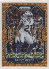 2020 Panini Prizm Orange Disco Prizm Kenny Moore #90 0c2