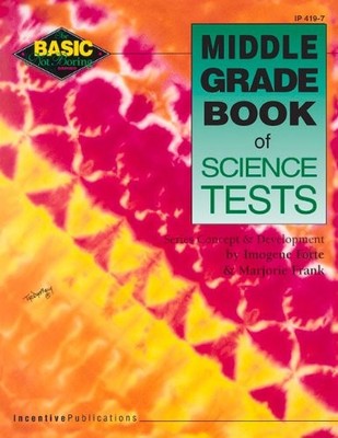 Middle Grade Book of Science Tests ..., Frank, Marjorie