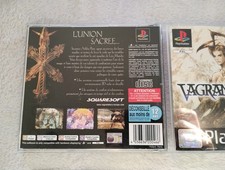 Jeu Vagrant Story PS1 - Version PAL Complète En Français (Boîte, Notice)