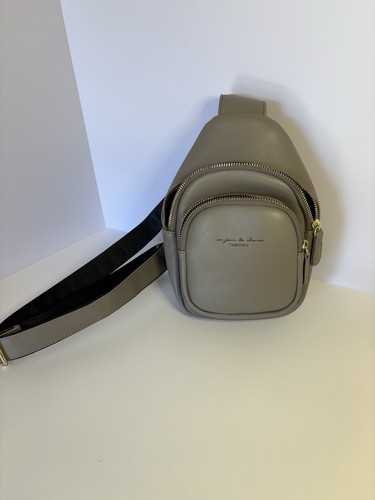 Taupe Crossbody Bag - Picture 1 of 8