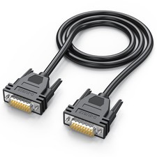 D-Sub 26 Pin Cable Double Shielded, DB26 Male to Male Cable 5FT, 26 Pin Extensio