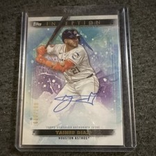 Topps Inception 2024 Yainer Diaz BRES-YD Rookie Auto Magenta /299 Astros