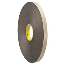 3M 4492 Double-Sided Foam Tape, 3/4 In W, 72 Yd L, 1/32 In, Polyethylene Foam,