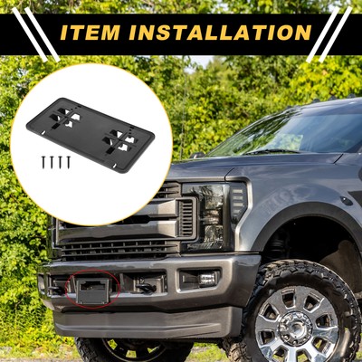 Stoßstangen-Kennzeichenhalterung für Ford F-150 15-17 Nr. FL3Z17A385B,1 Set