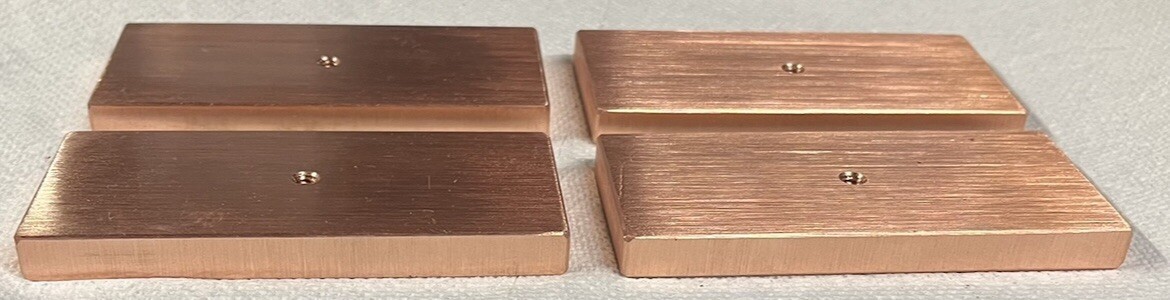 ECOSMARTE POOL COPPER PARTS ELECTRODES⚡️REPLACEMENT IONIZING BARS 2 CU🇺🇸2 PCS