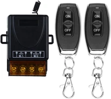 Remote Control Switch DC 12V 30A Relay Wireless Control Switch 433Mhz Remote ...