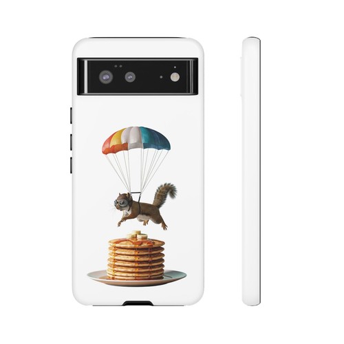 Cute Squirrel Phone Case - Fun Parachute Design, Gift for Animal Lovers, [...] - 第 174/261 張圖片