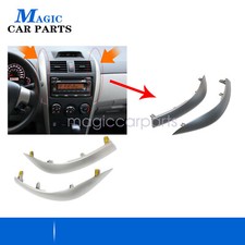 Car Center Dash Ac Outlet Air Vent Panel Trim Strip For Toyota Corolla 09-2013
