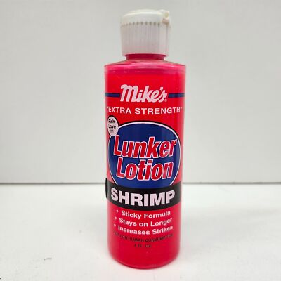 Atlas Mikes Lunker Lotion Shrimp 6506 Fishing Scents 4 fl oz a