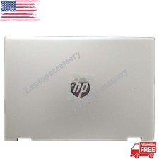 LCD Back Cover Silver For HP Pavilion X360 14-CD 14M-CD0003DX 14M-CD0001DX New