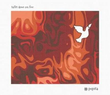 Tallit Dove On Fire Needlepoint Kit or Canvas