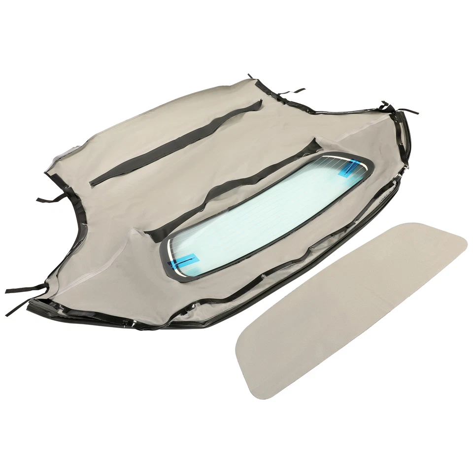 BMW Z4 2003-2008 convertible cupé techo blando con ventana de vidrio térmico, negro Foto 4 de 4