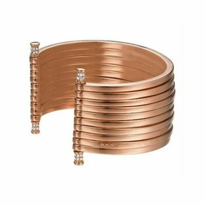 Joop Damen Armreif Edelstahl Rosé STRIPES JPBA00001C580 Weihnachtsgeschenk  - Bild 1 von 4