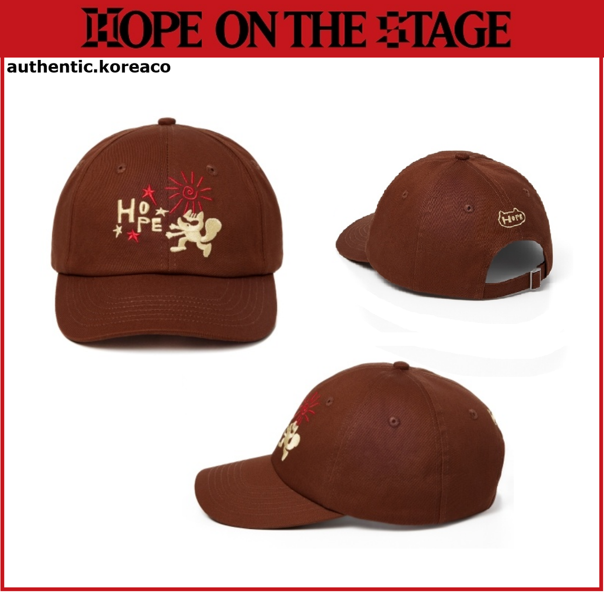 BTS J Hope Hope on stage BALL CAP Official Authentic *Paid US