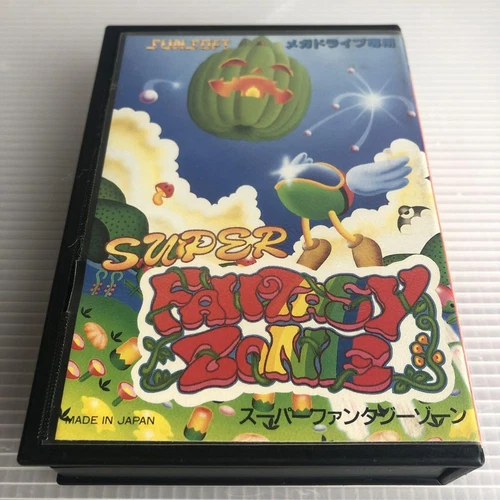 USED Super Fantasy Zone Japanese Mega Drive Cartridge Sega Genesis retro game