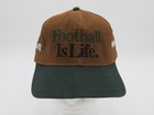 Vintage 90s Football is Life Baseball Cap Hat Snap Back - Big Ball Sports — photo 2