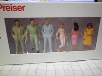Preiser Spur 0 1:43 65503 Figurensatz 6 Passanten Neu Ovp
