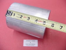 4-1/4" ALUMINUM 6061 ROUND ROD 5-3/8" LONG SOLID T6511 Extruded Lathe Bar Stock