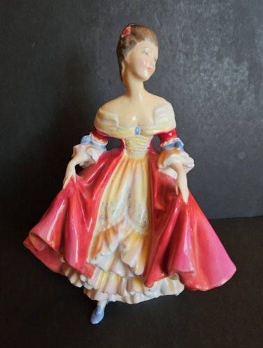 Vintage Royal Doulton Bone China Figurine "Southern Belle" HN2229  - 20 cm - Afbeelding 1 van 10