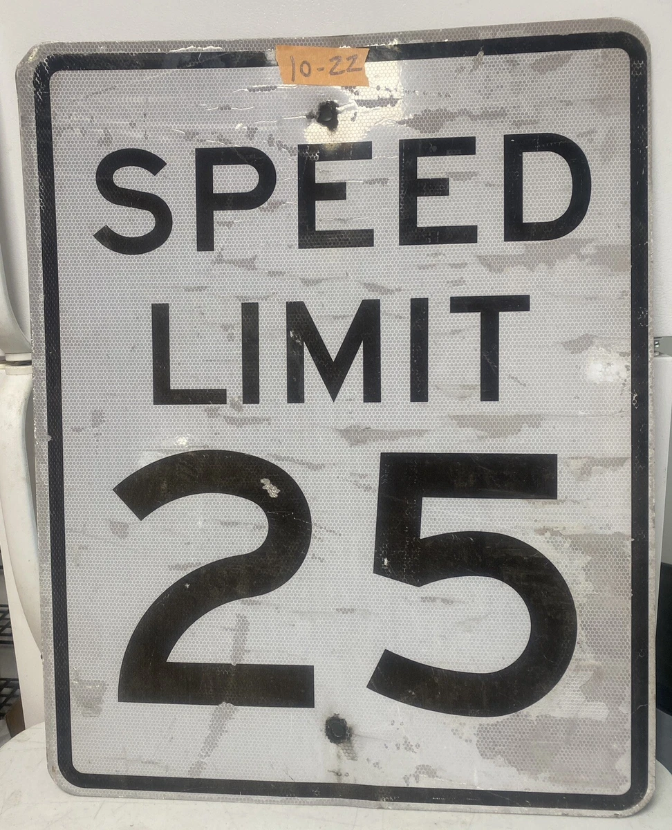 Speed Limit Sign for sale | eBay