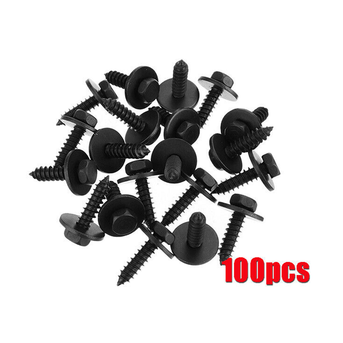 Car Body Fender Bumper Repair Screws Retainer Clips Kit 100Pcs Cars