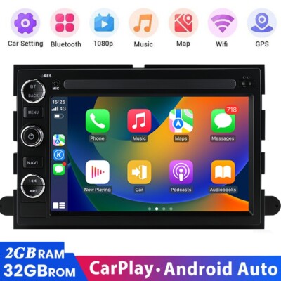 For 2005-2009 Ford Escape Mustang Android 14 Radio GPS Navi System Carplay 2+32G
