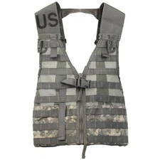 *NEW* US Military FLC Fighting Load Carrier ACU Tactical MOLLE II Vest Grn/Camo