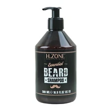 H. Zone Professional Beard Shampoo 16.9 fl oz / 500 ml