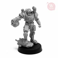 Cyborg Brute 1.0- Artel W Crisis Protocol Adeptus Arbites Iron Man Mechanicus