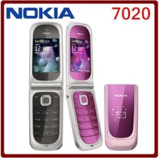 Cellulare originale Nokia Fold 7020 flip fondo grande 2G GSM 850 900 1800 1900