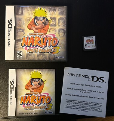 NARUTO NINJA COUNCIL 3 Nintendo DS Game Complete Authentic! | eBay