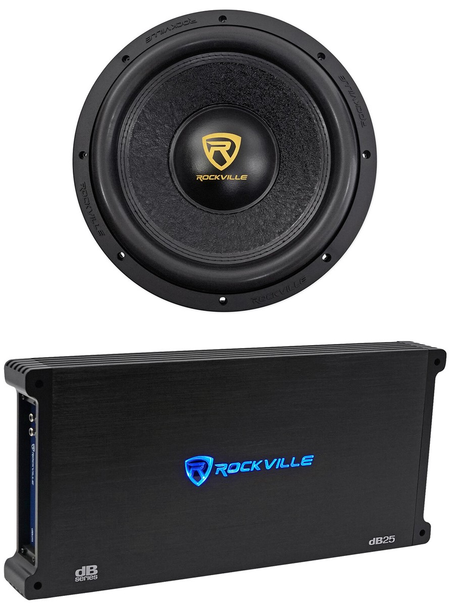 Car Audio Subwoofer Dual Rockville K9 12 Inch Subwoofer Rockville