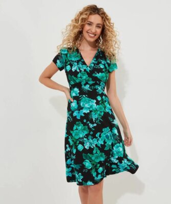 Hallie Jersey Dress Joe Browns 1950s Vintage Autumn Summer UK | eBay UK