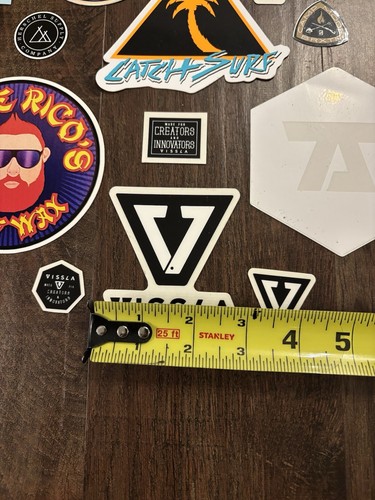Lot of 20 Stickers Y2K Surf Brands Catch Surf Hurley O'Neil Vissla 4Ocean Bundle - Picture 14 of 14