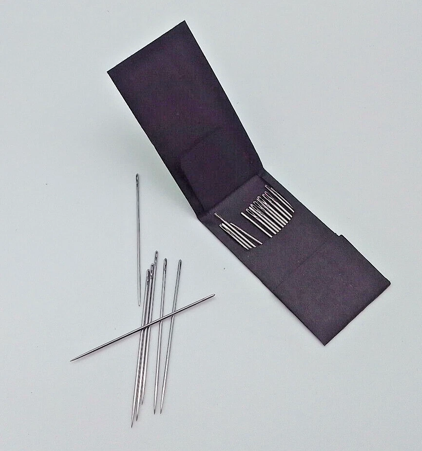 Vintage Nähnadeln №2 lang – Frankreich 1920–30 – im Original-Brief – selten - Bild 2 von 4